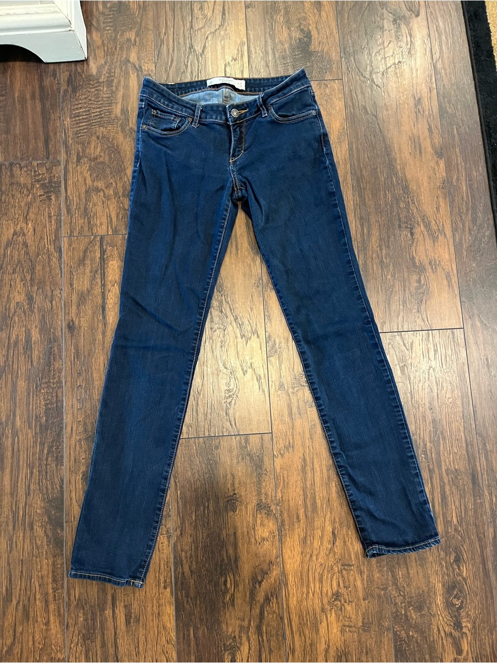 Abercrombie & Fitch Dark Indigo Skinny Jeans